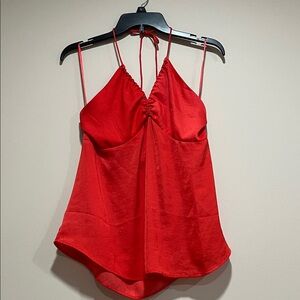 Banana Republic Vibrant Red Camisole Top